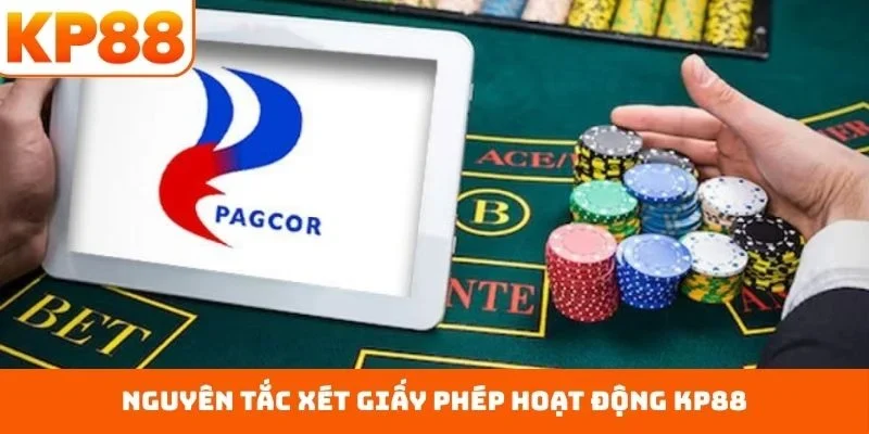 Giấy phép hoạt động KP88 2 Nguyên tắc xét giấy phép hoạt động KP88
