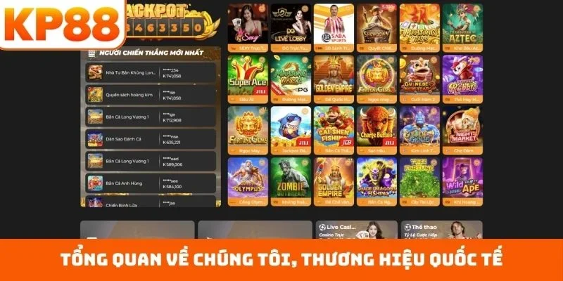 Về chúng tôi 1 Tổng quan về chúng tôi, thương hiệu quốc tế
