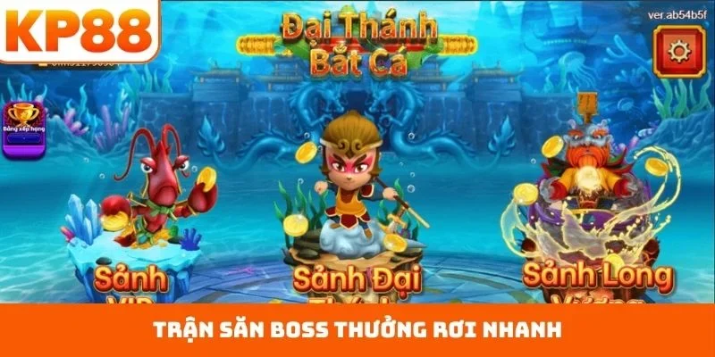 Bắn Cá Tây Du Tại KP88 – Săn Thưởng Tốc Độ Cao Mỗi Ngày 1 Trận săn boss thưởng rơi nhanh