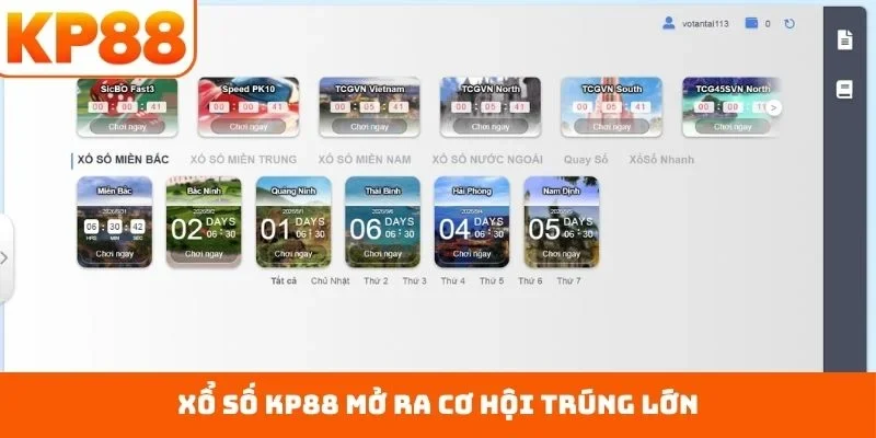 Xổ Số KP88 1 Xổ số KP88 mở ra cơ hội trúng lớn